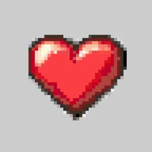 A Heart 2 Fuse Bead Pattern (Free Printable)