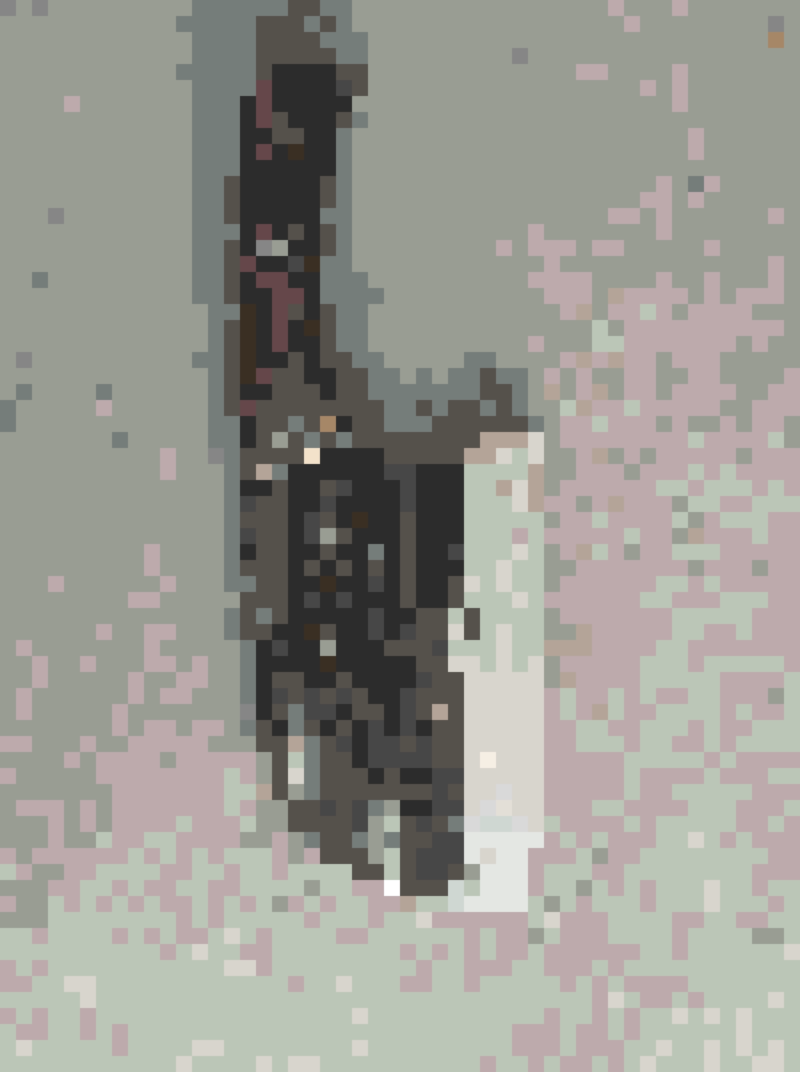 A Knife fuse bead pattern