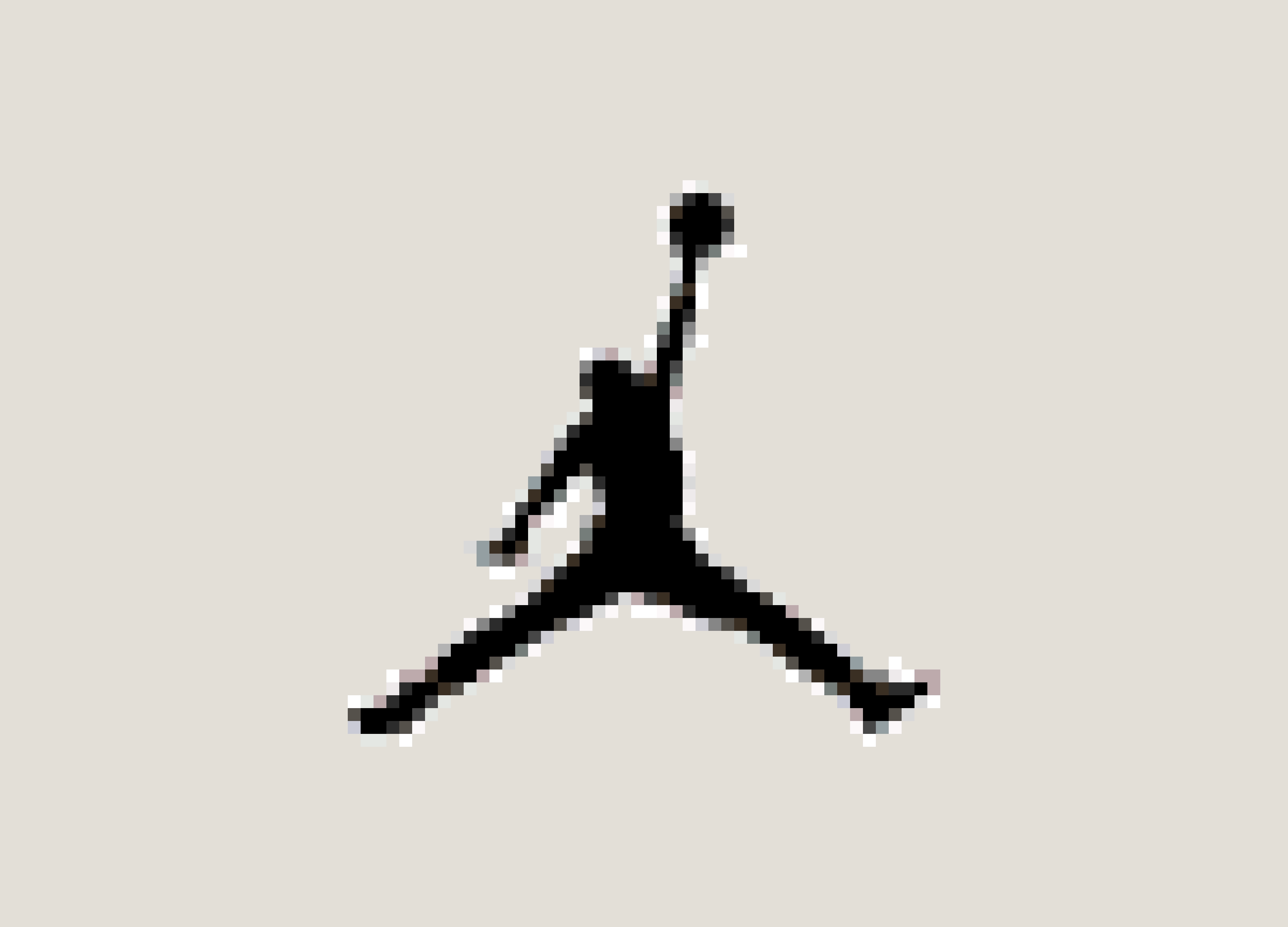 Air Jordan fuse bead pattern