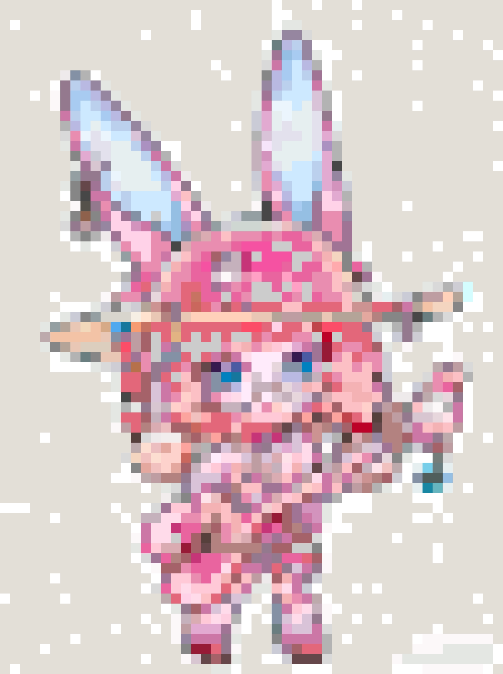 Alola fuse bead pattern