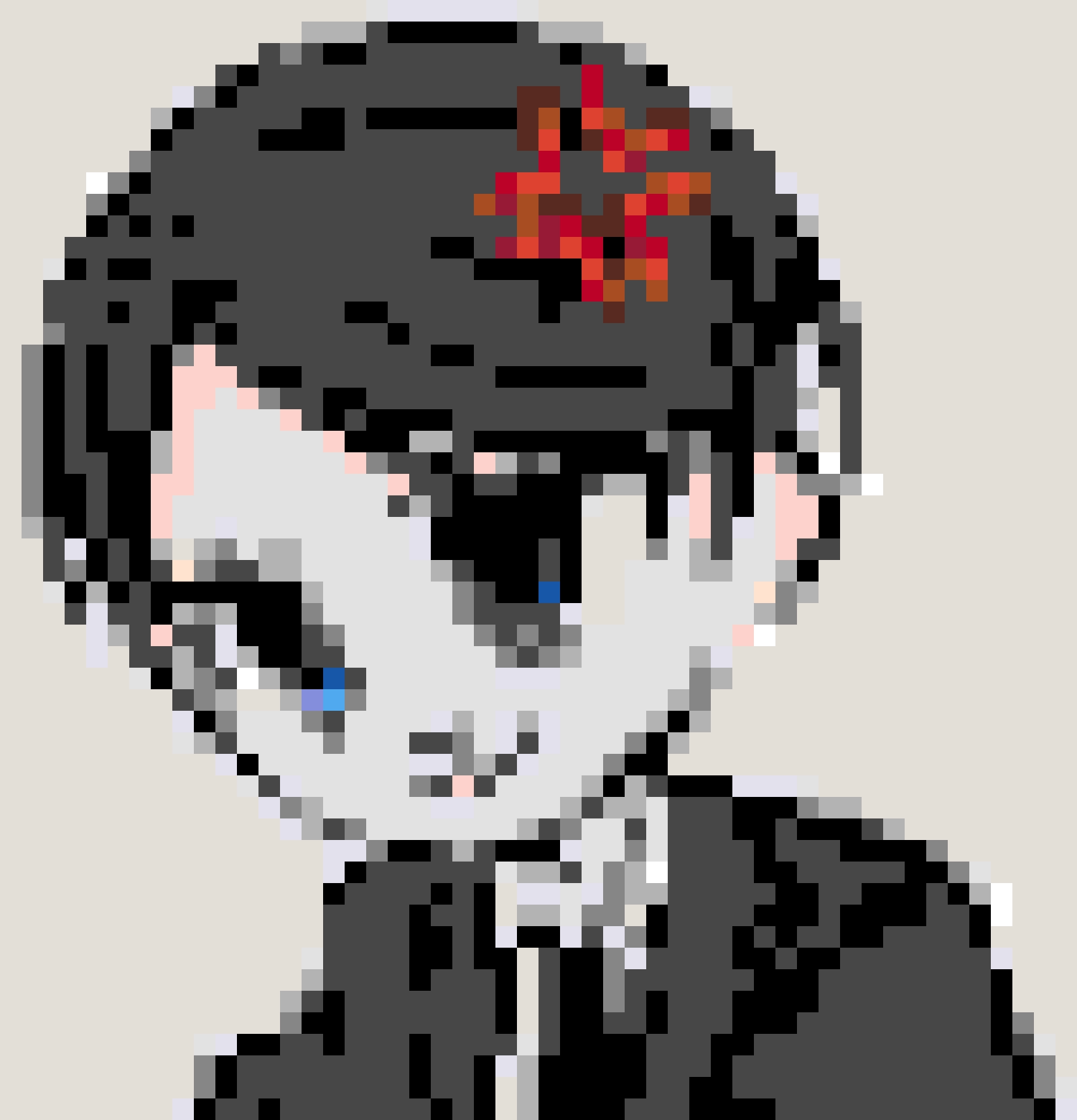 Angry Seele fuse bead pattern