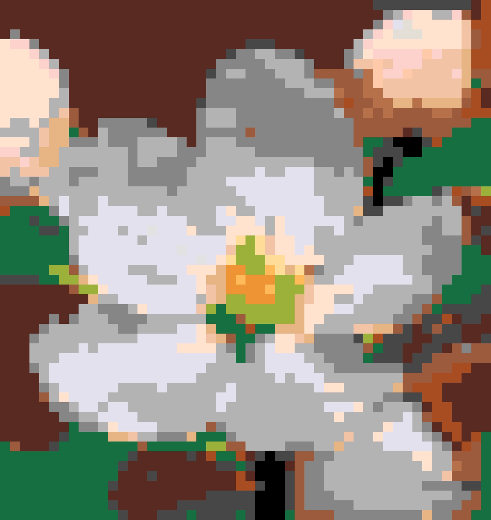 Apple Blossom fuse bead pattern