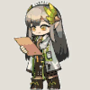 Arknights Muelsyse Motif de Perles à Repasser (Imprimable Gratuit)