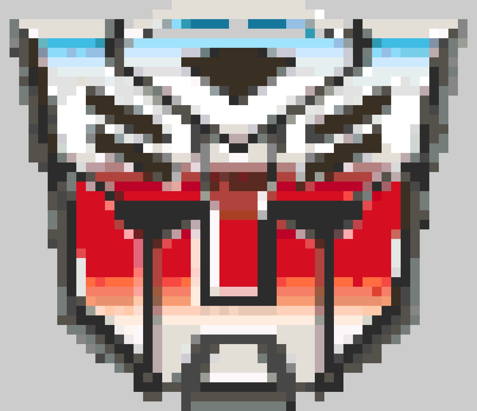Autobot Logo fuse bead pattern