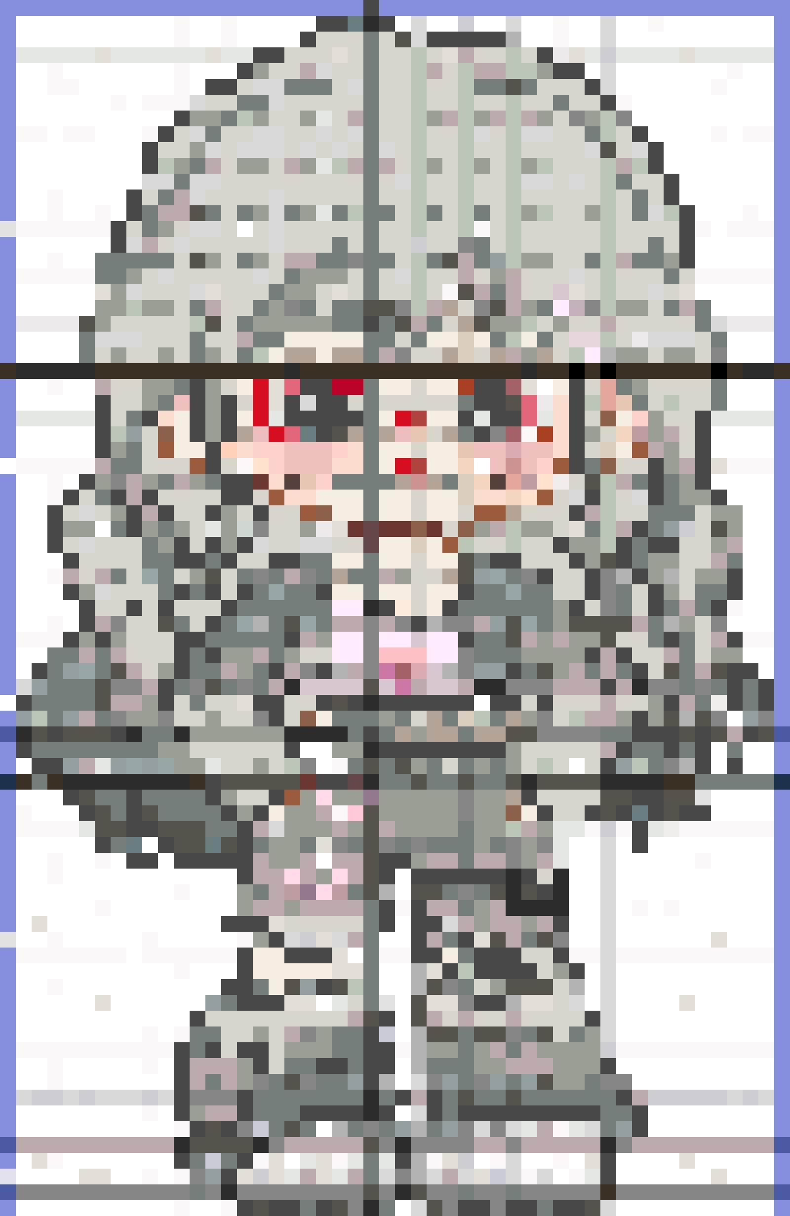 Baby 3 fuse bead pattern