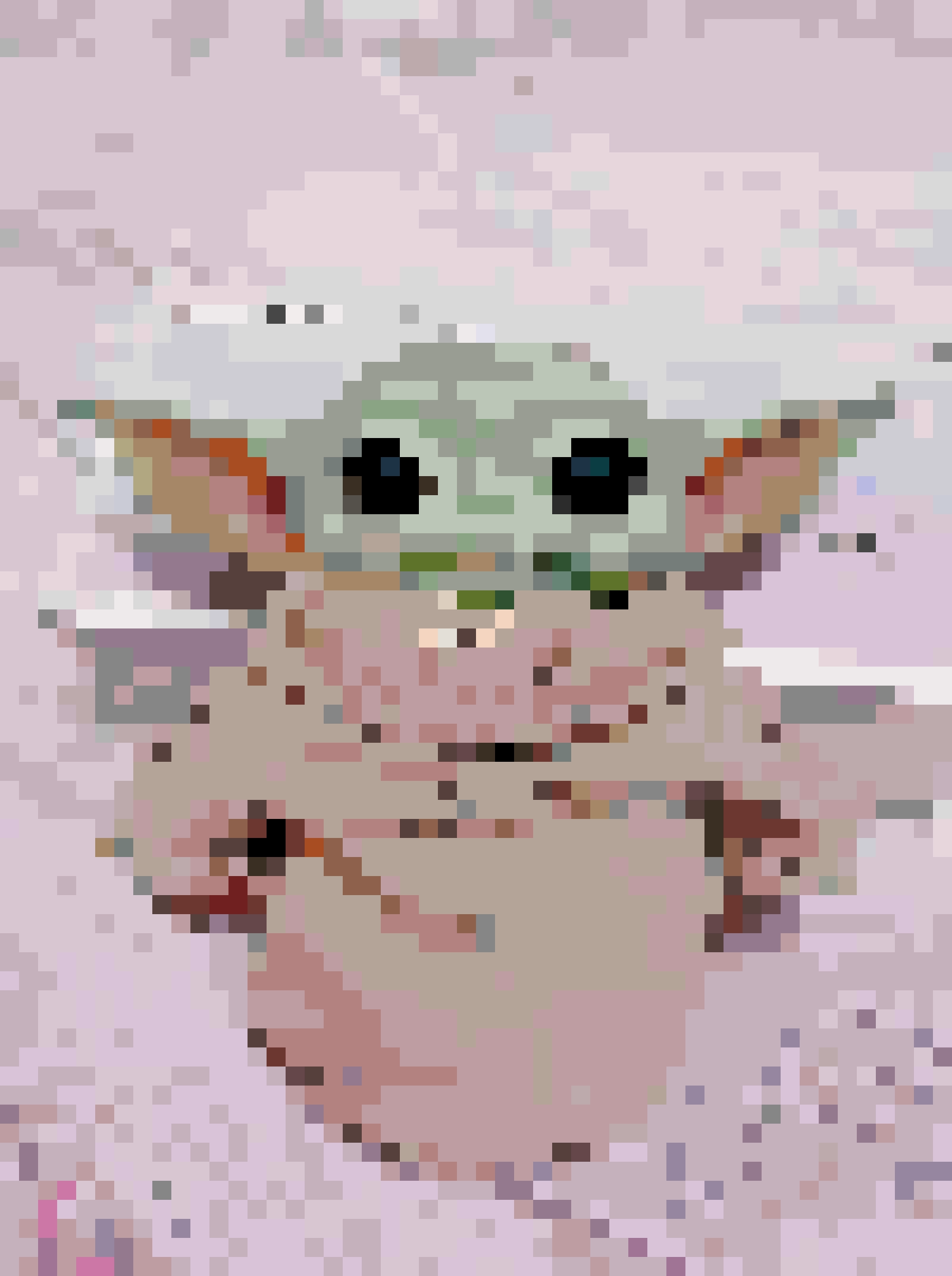 Baby Yoda 2 fuse bead pattern
