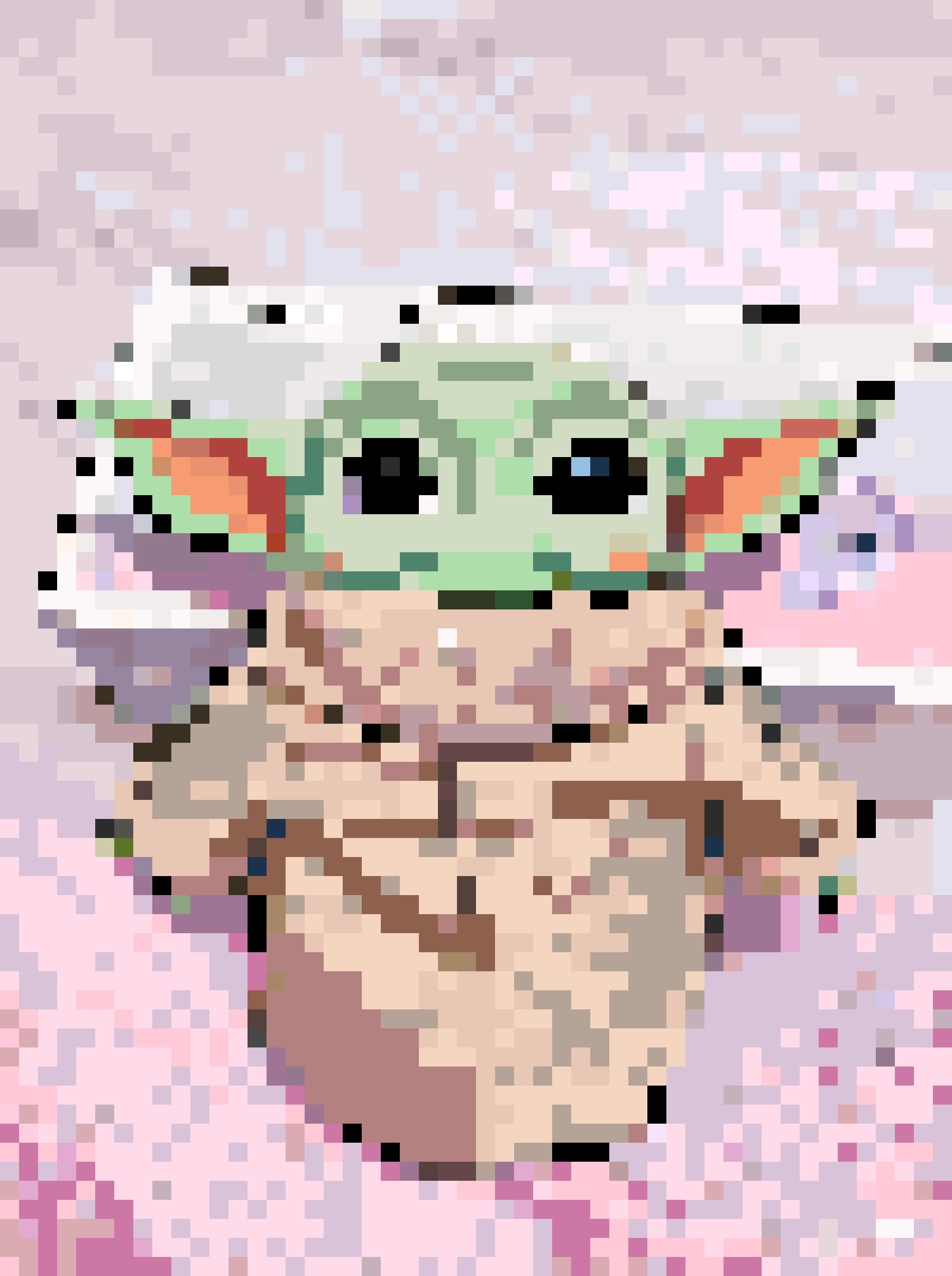 Baby Yoda fuse bead pattern