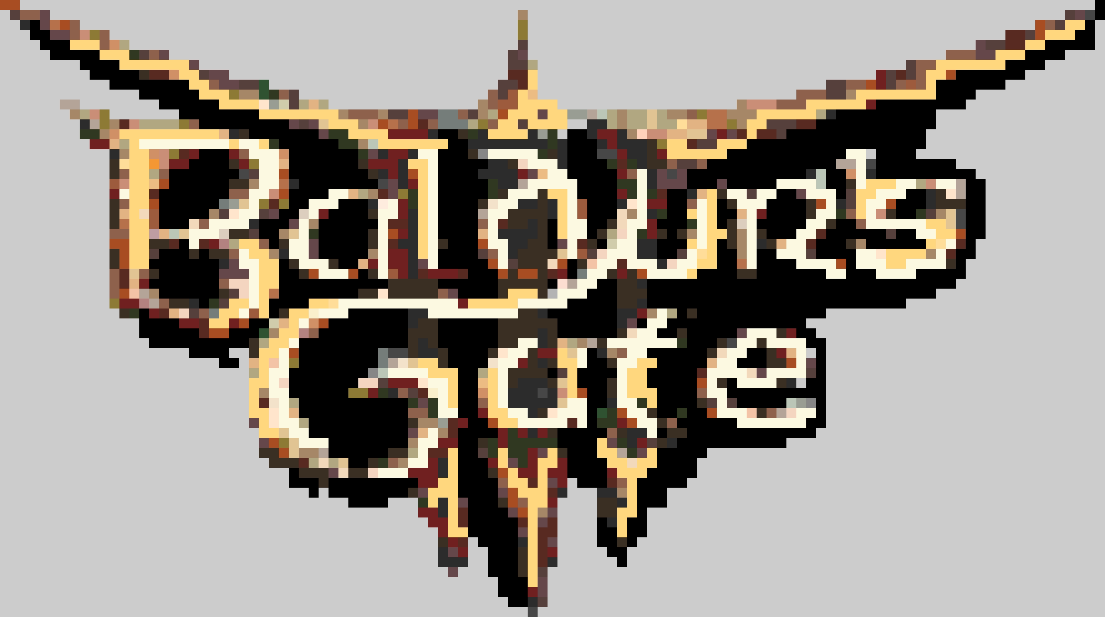 Baldur’s Gate 3 Logo fuse bead pattern