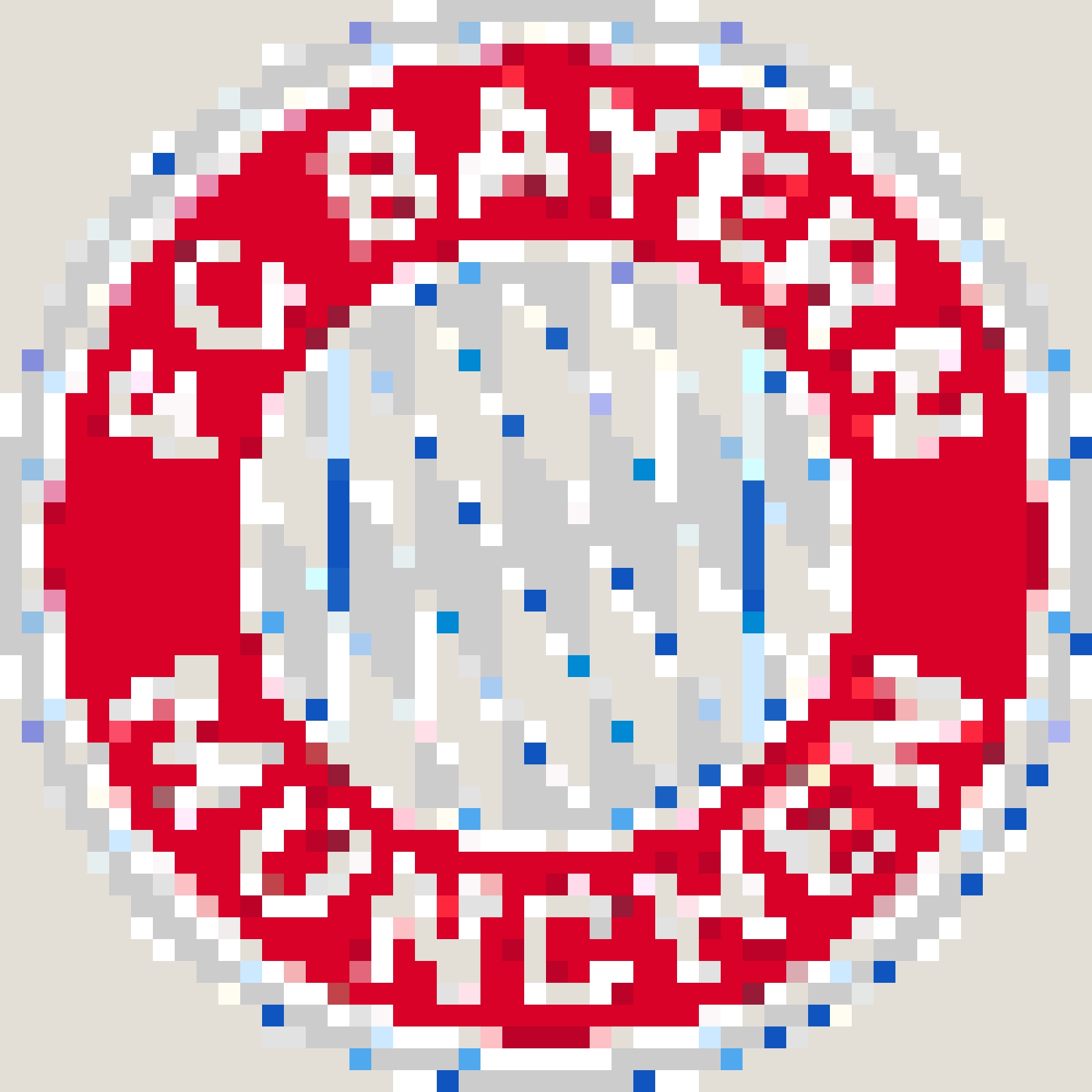 Bayern Munich 2 fuse bead pattern