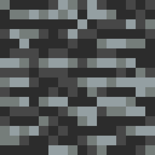 Bedrock fuse bead pattern