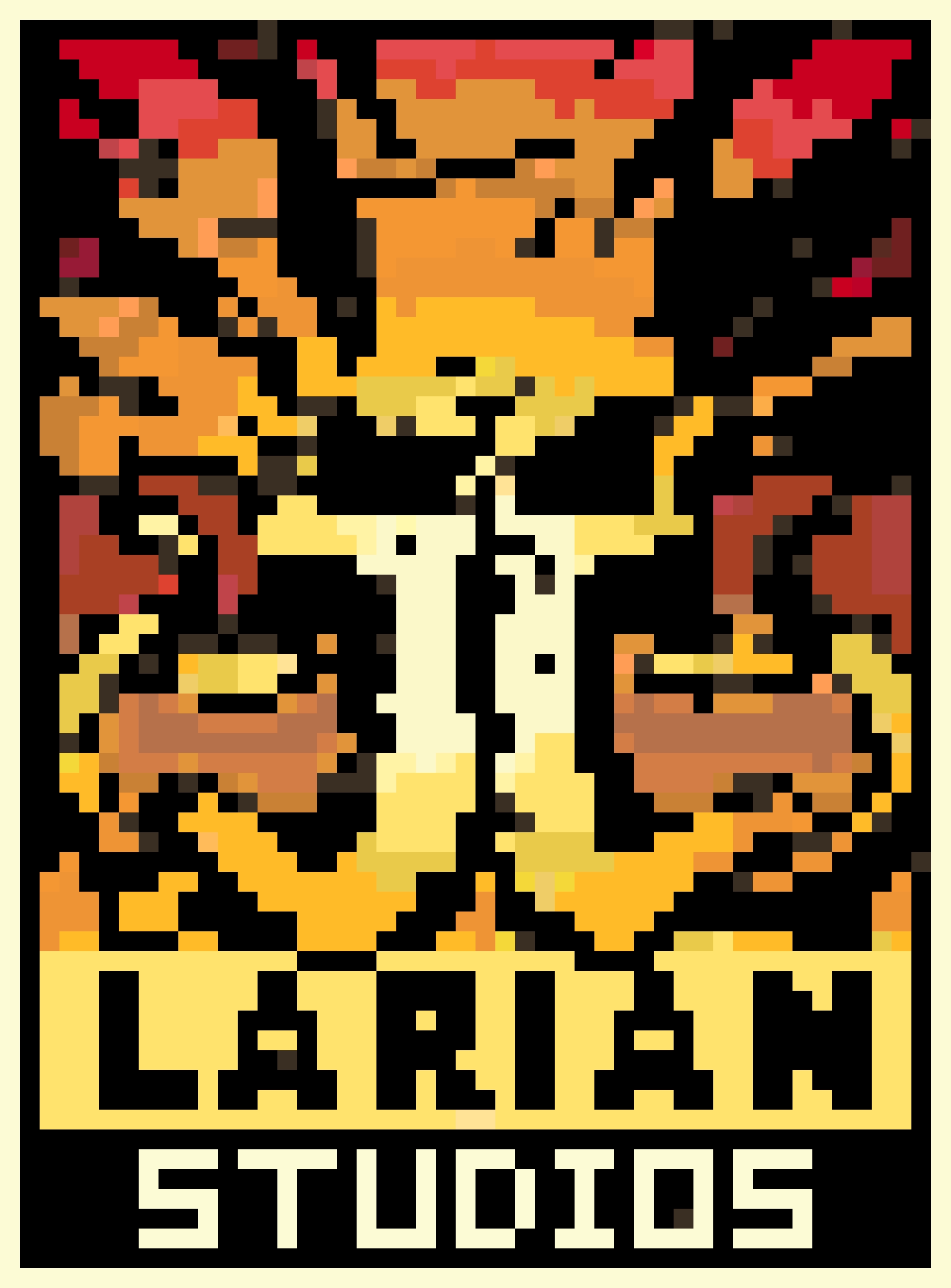 BG3 Larian Studio Logo fuse bead pattern