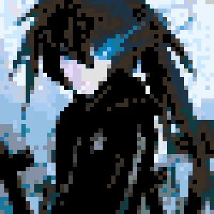 Black Rock Shooter Patrón de Cuentas de Fusión (Imprimible Gratis)