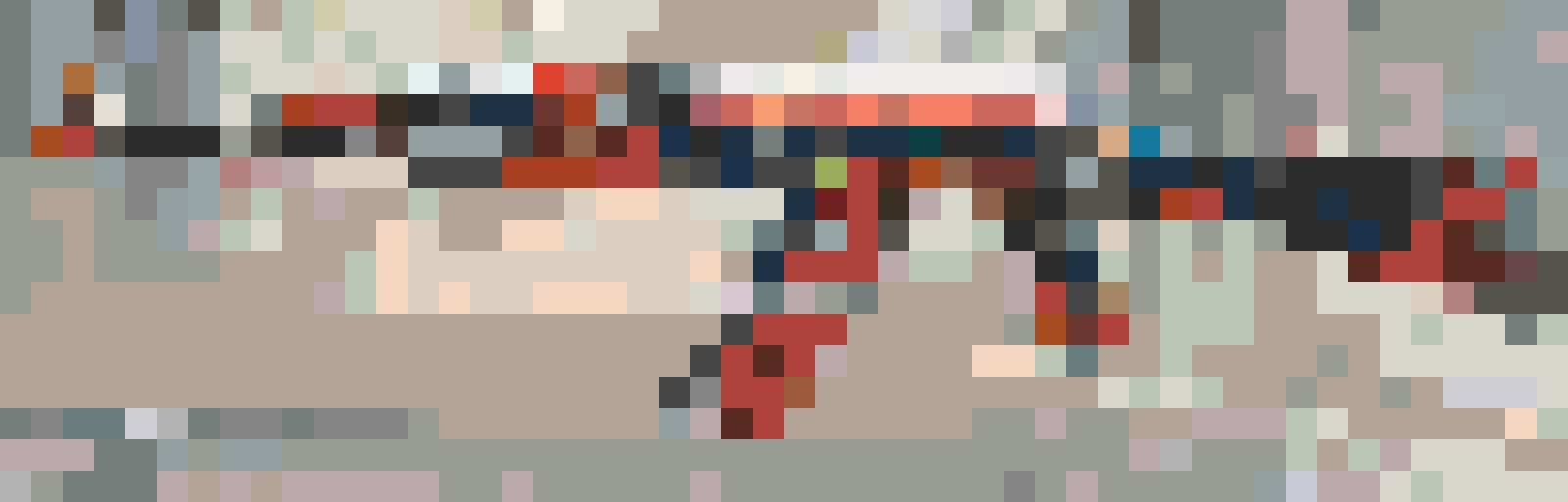 Bloodsport fuse bead pattern