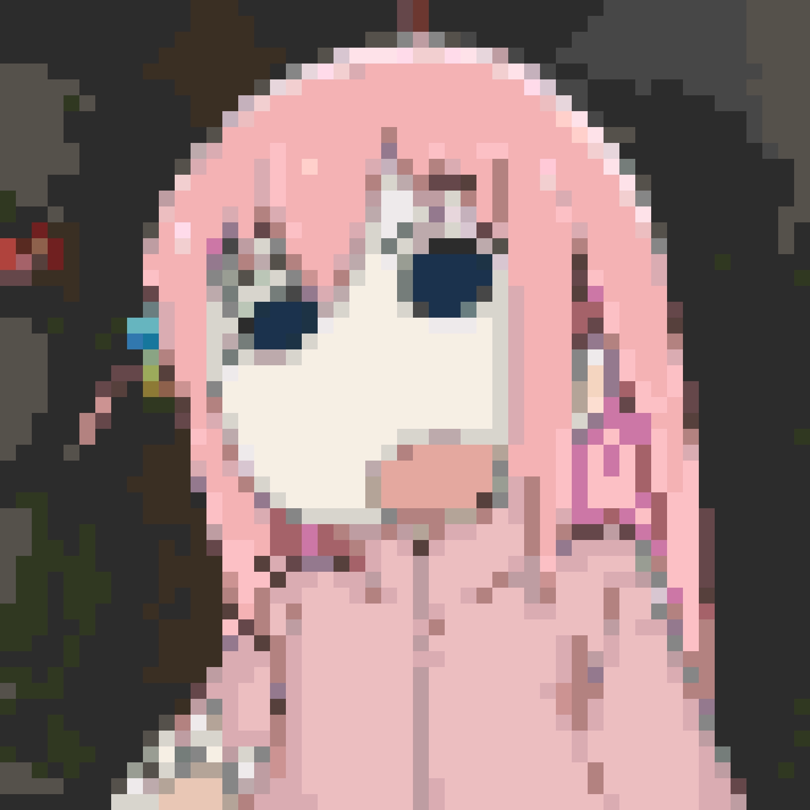 Bocchi 2 fuse bead pattern