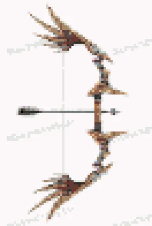 Bow and Arrow 2 Motif de Perles à Repasser (Imprimable Gratuit)
