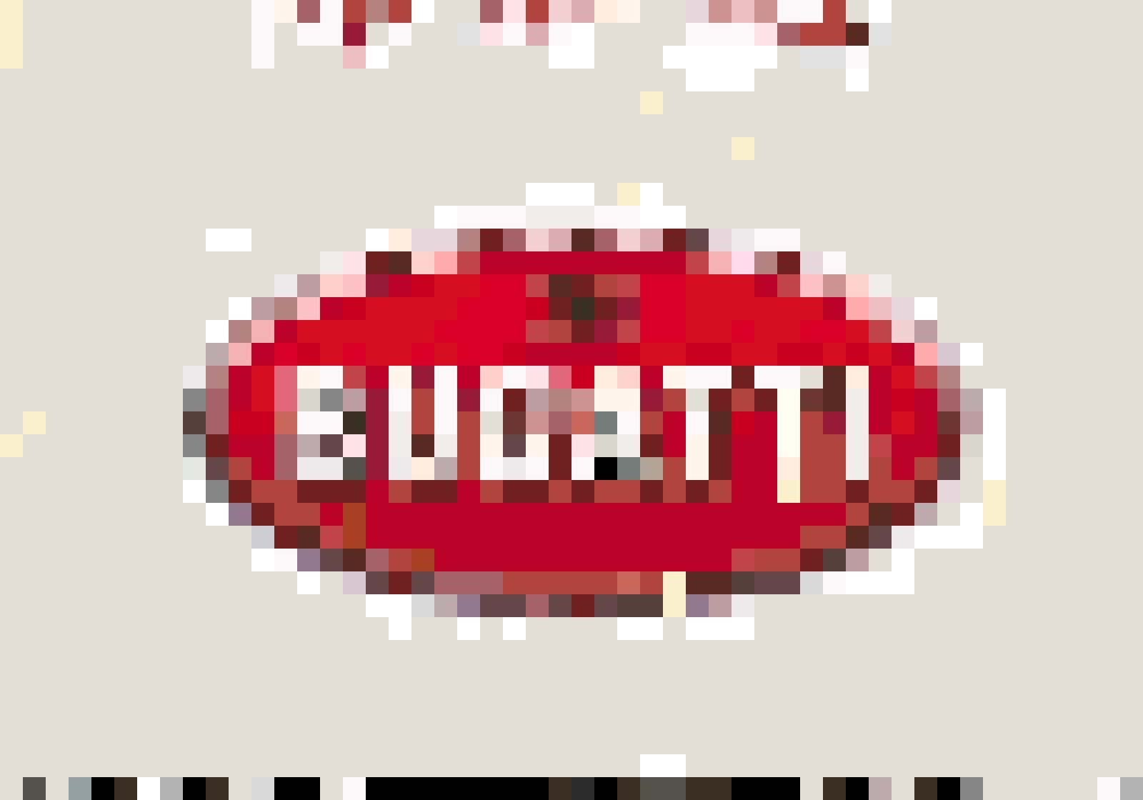 Bugatti Badge fuse bead pattern