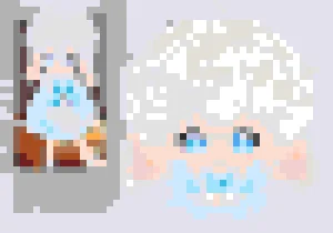 Bunny 2 نمط خرز دمج (طباعة مجانية)