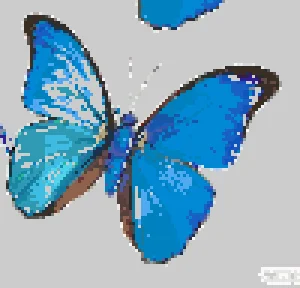 Butterfly Bead Art Motif de Perles à Repasser (Imprimable Gratuit)