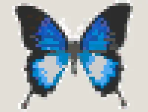 Butterfly Patrón de Cuentas de Fusión (Imprimible Gratis)