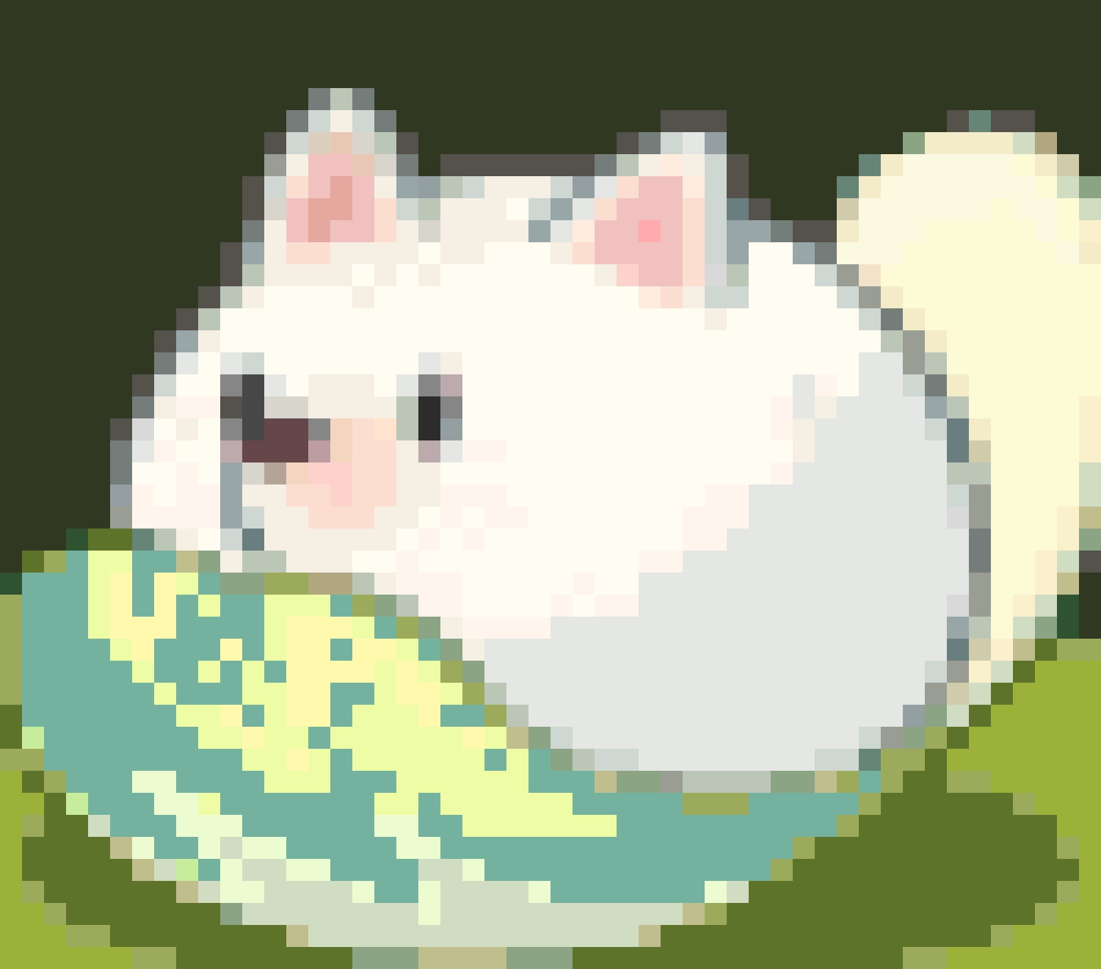 Cabbage Dog fuse bead pattern