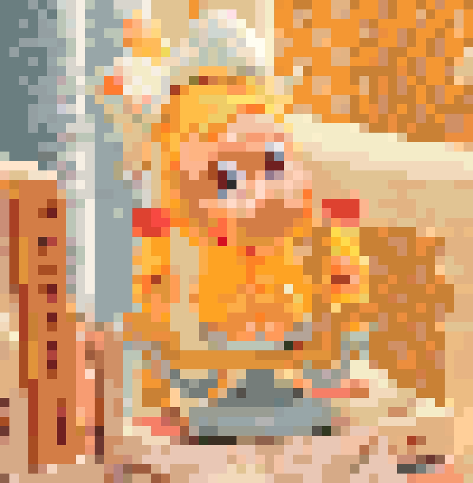 Candle fuse bead pattern