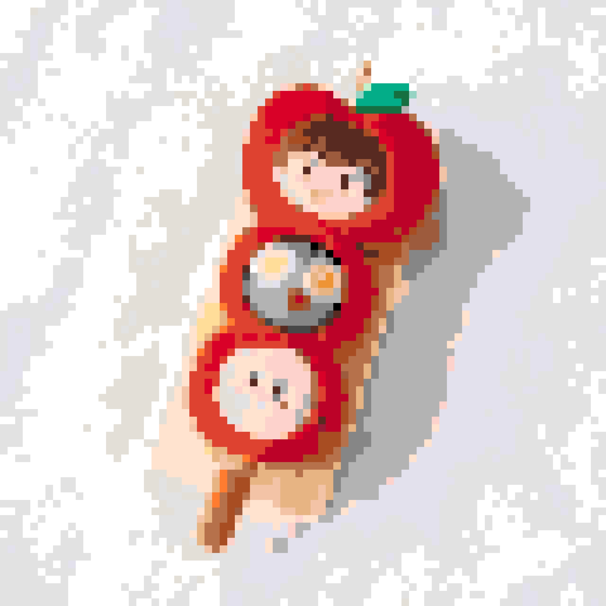 Candy fuse bead pattern