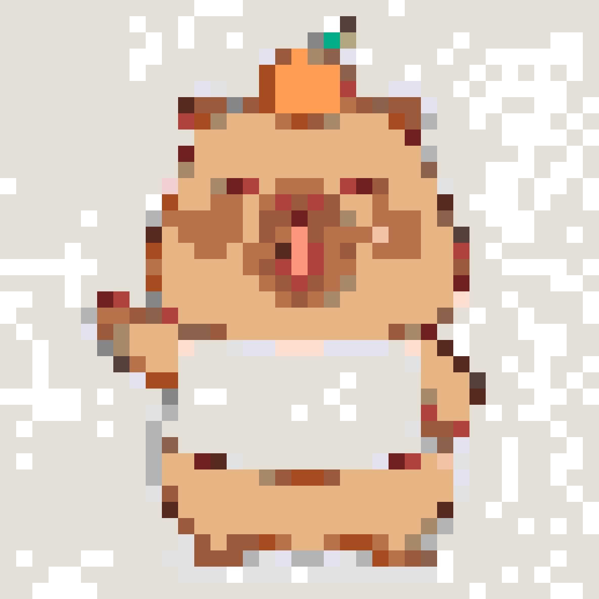 Capybara 2 fuse bead pattern