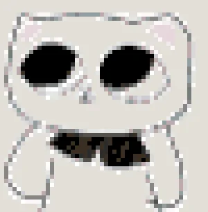 Cat 16 アイロンビーズ図案（無料プリント）