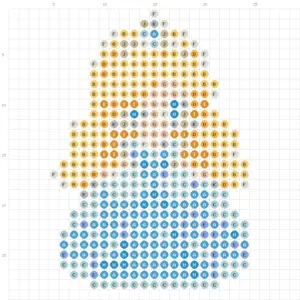 Magical Princess Fuse Bead Pattern (Free Printable)