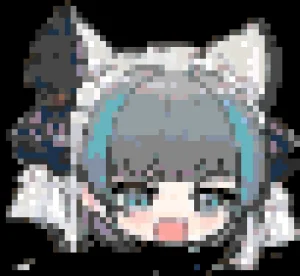 Cheshire Cat アイロンビーズ図案（無料プリント）
