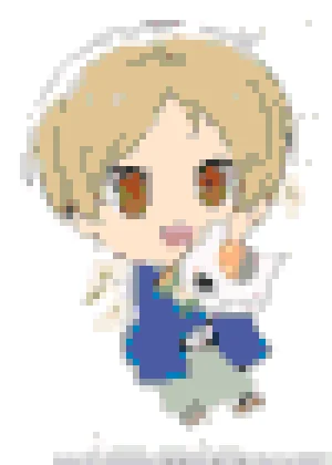 Chibi Natsume 2 Patrón de Cuentas de Fusión (Imprimible Gratis)