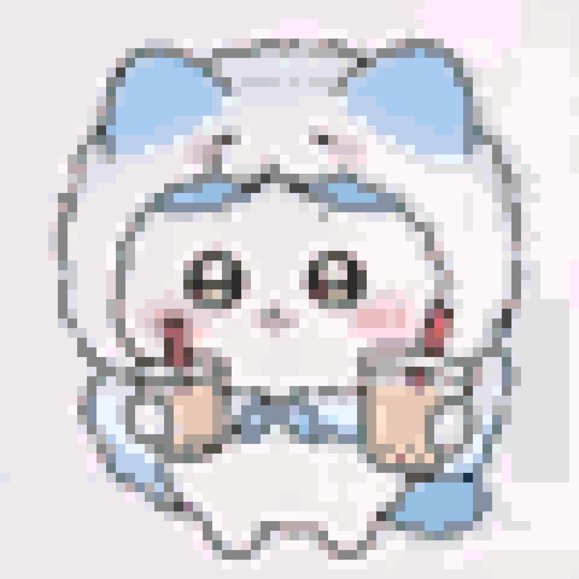 Chiikawa fuse bead pattern