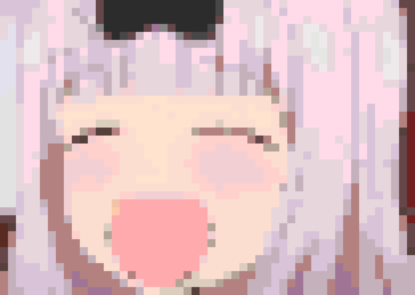 Chika Fujiwara fuse bead pattern
