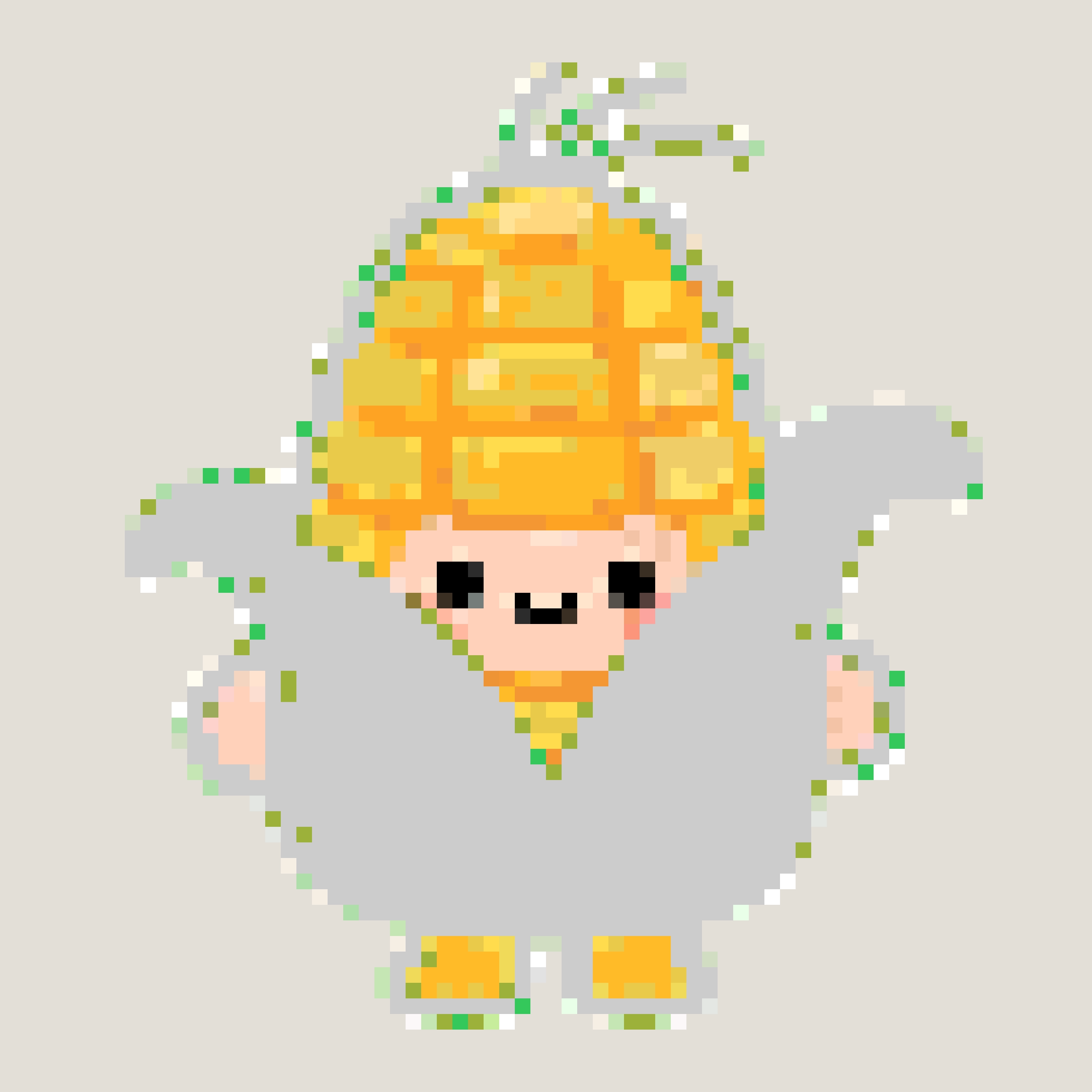 Corn 6 fuse bead pattern