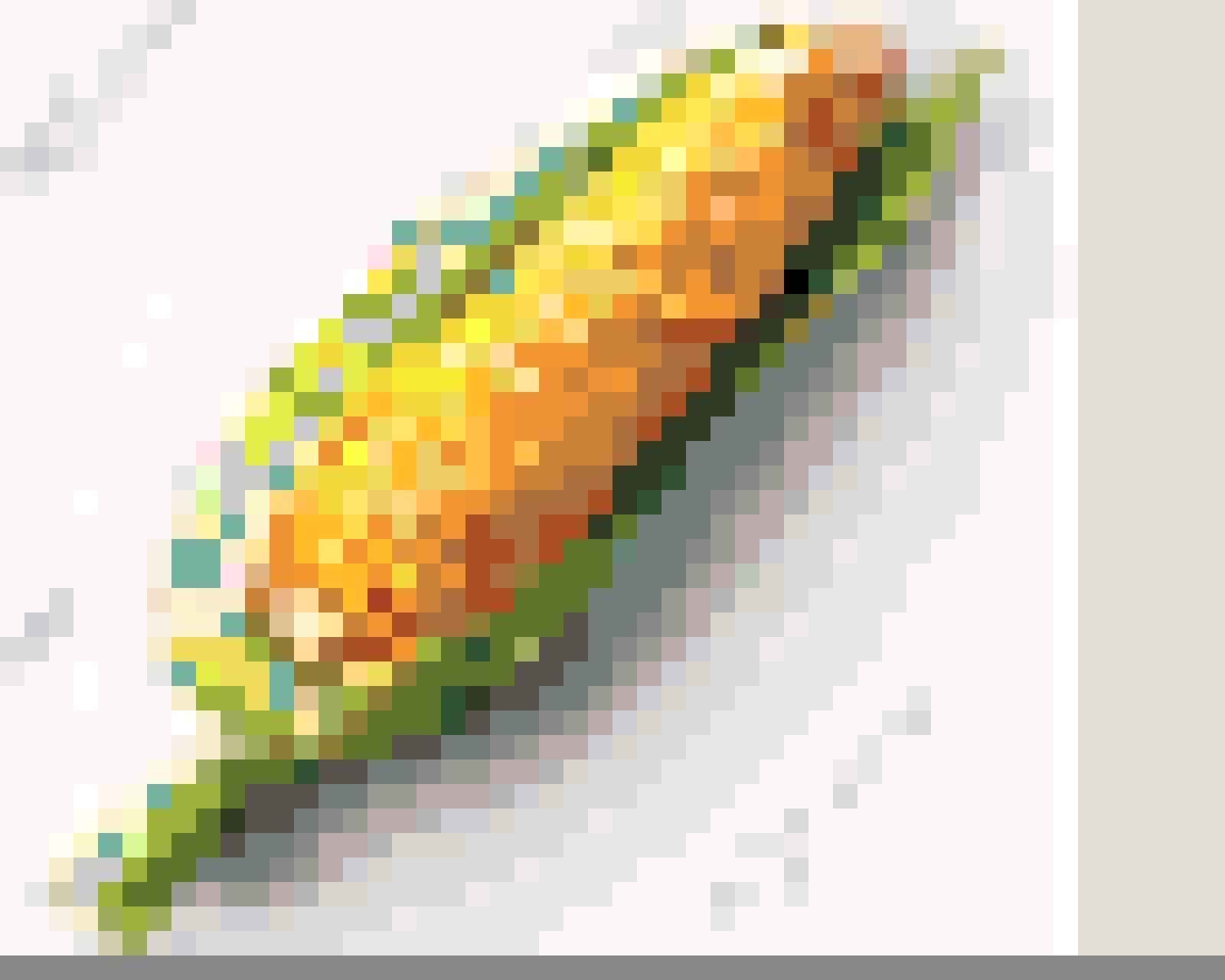 Corn fuse bead pattern
