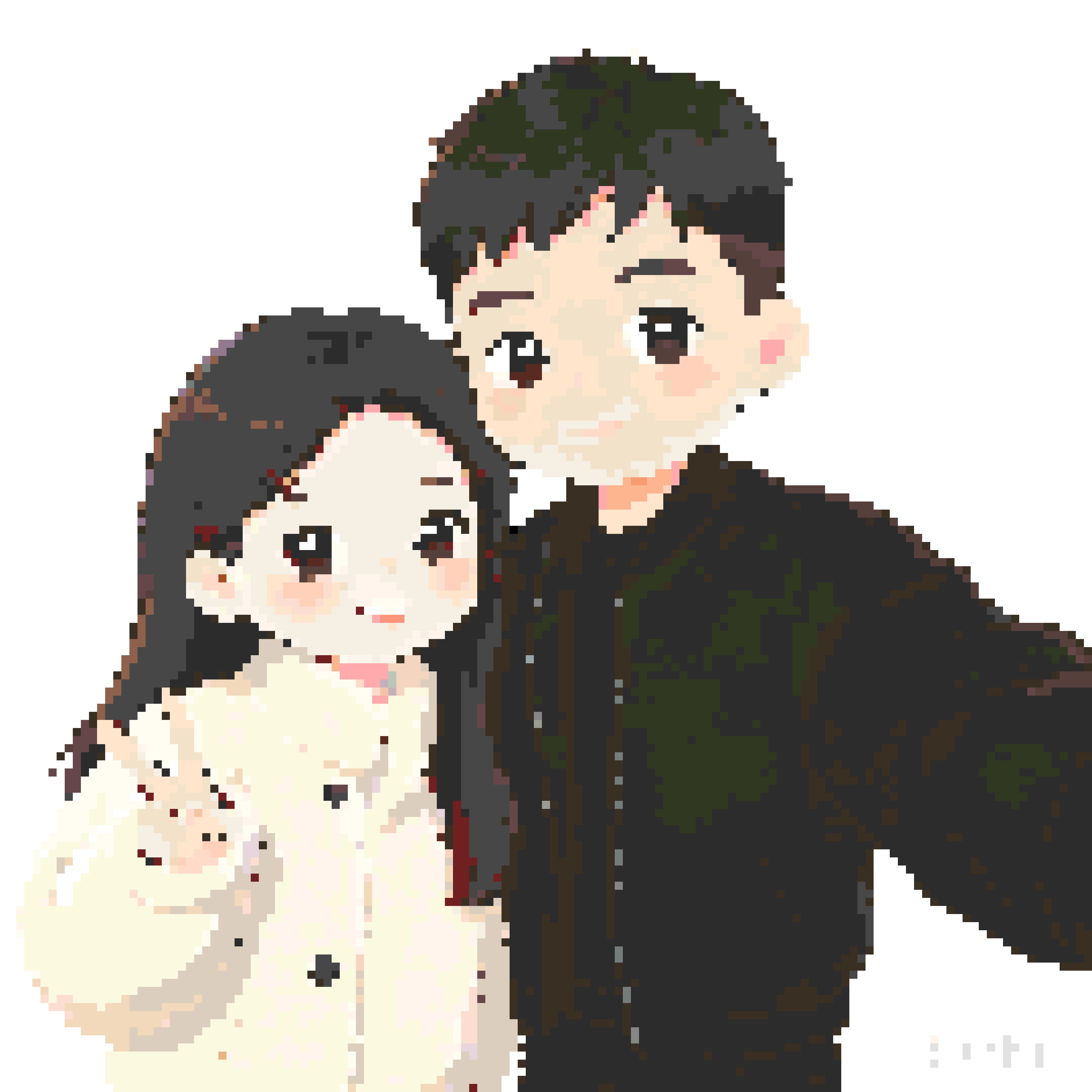 Couple Photo 2 fuse bead pattern
