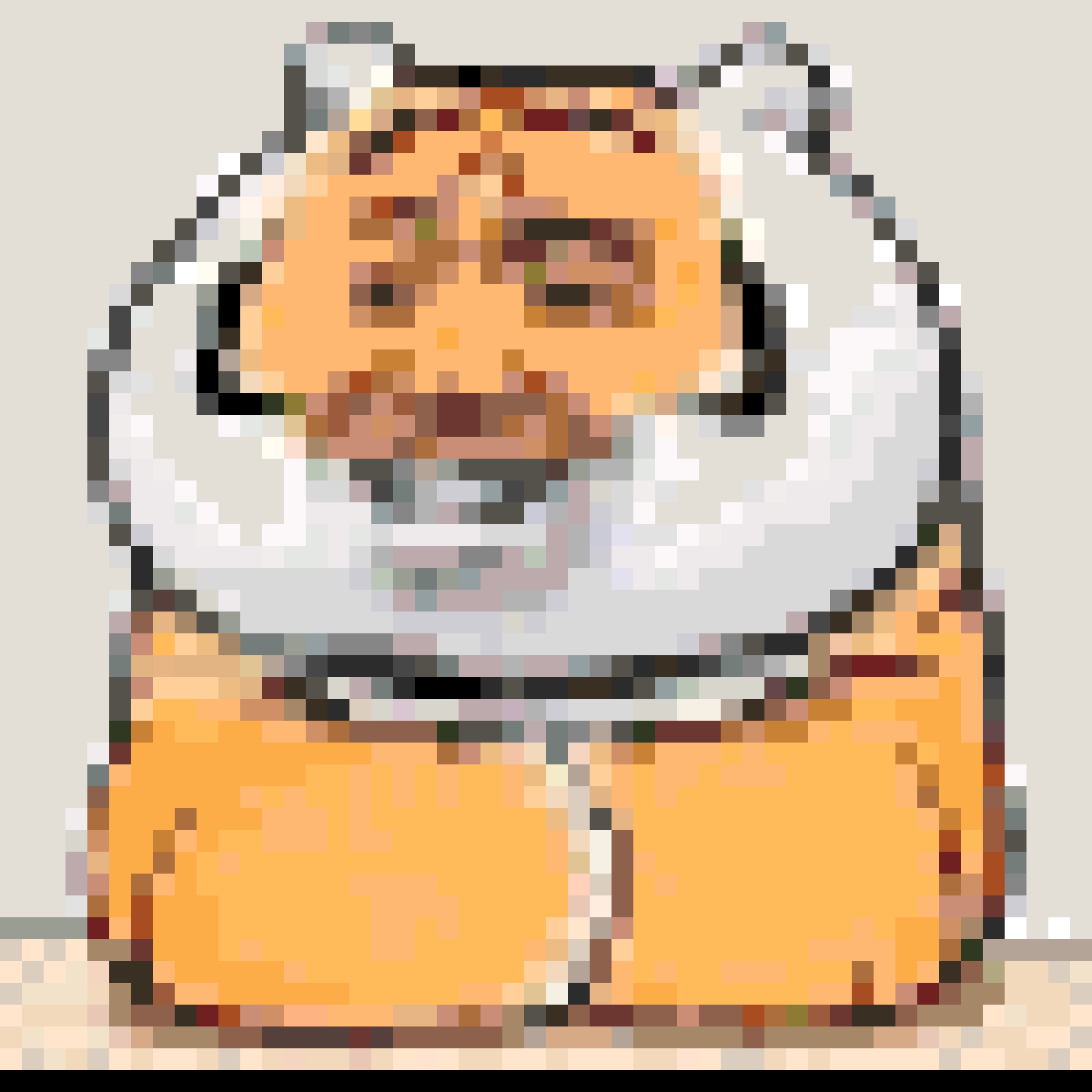 Cowboy fuse bead pattern