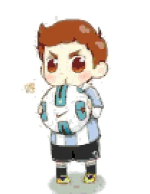 Cristiano Ronaldo 3 Fuse Bead Pattern (Free Printable)
