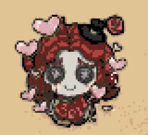 Crying Clown 퓨즈 비즈 도안 (무료 인쇄)
