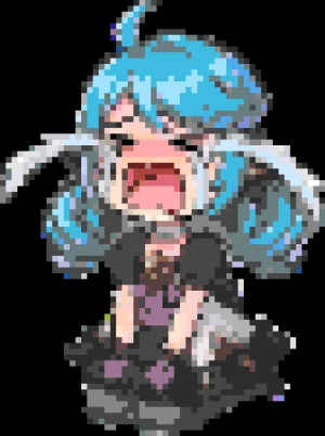 Crying Gwen Схема Термомозаики (Бесплатная Печать)