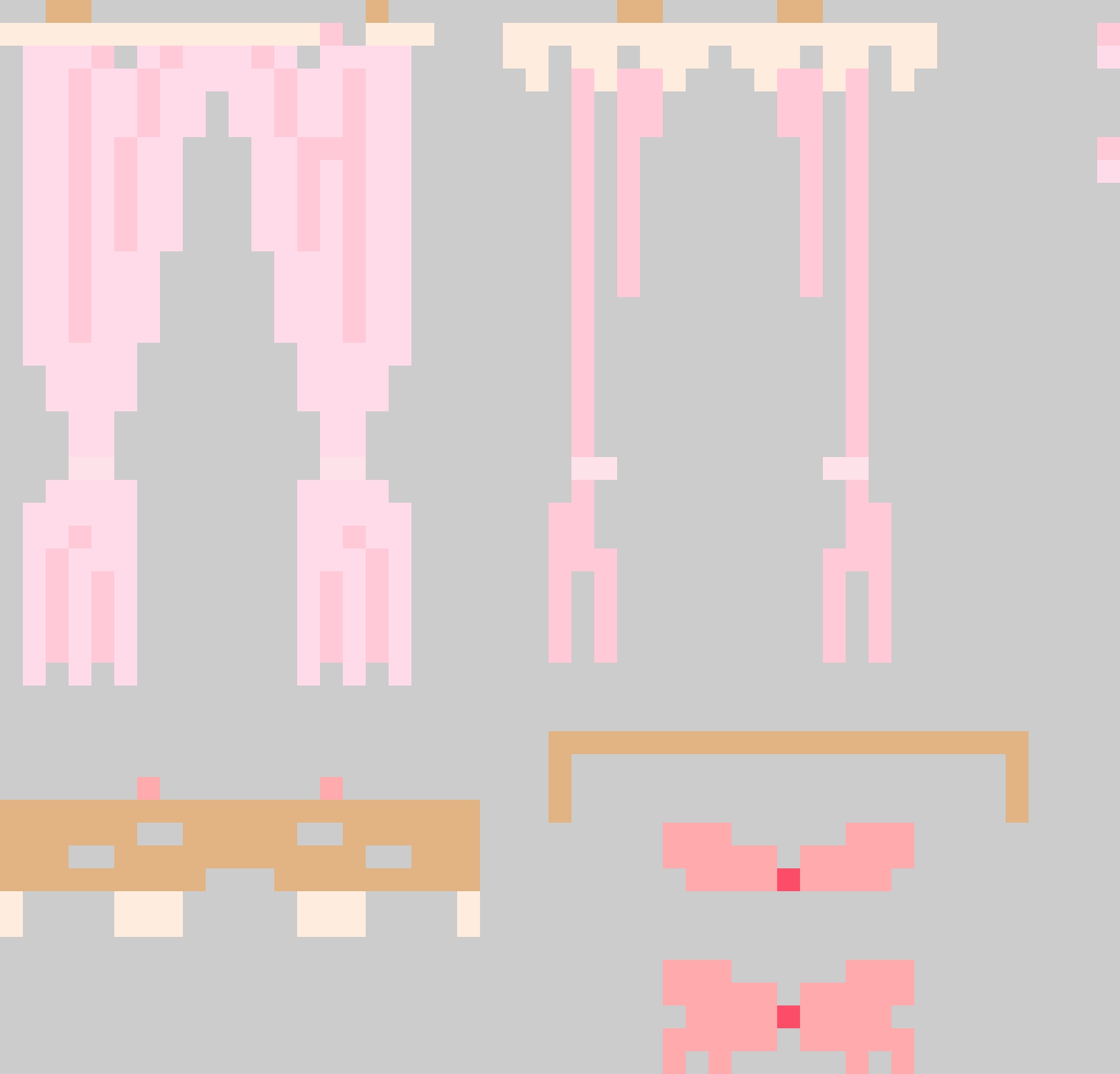 Curtain fuse bead pattern