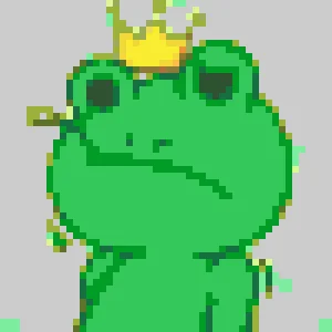 Cute Frog Motif de Perles à Repasser (Imprimable Gratuit)