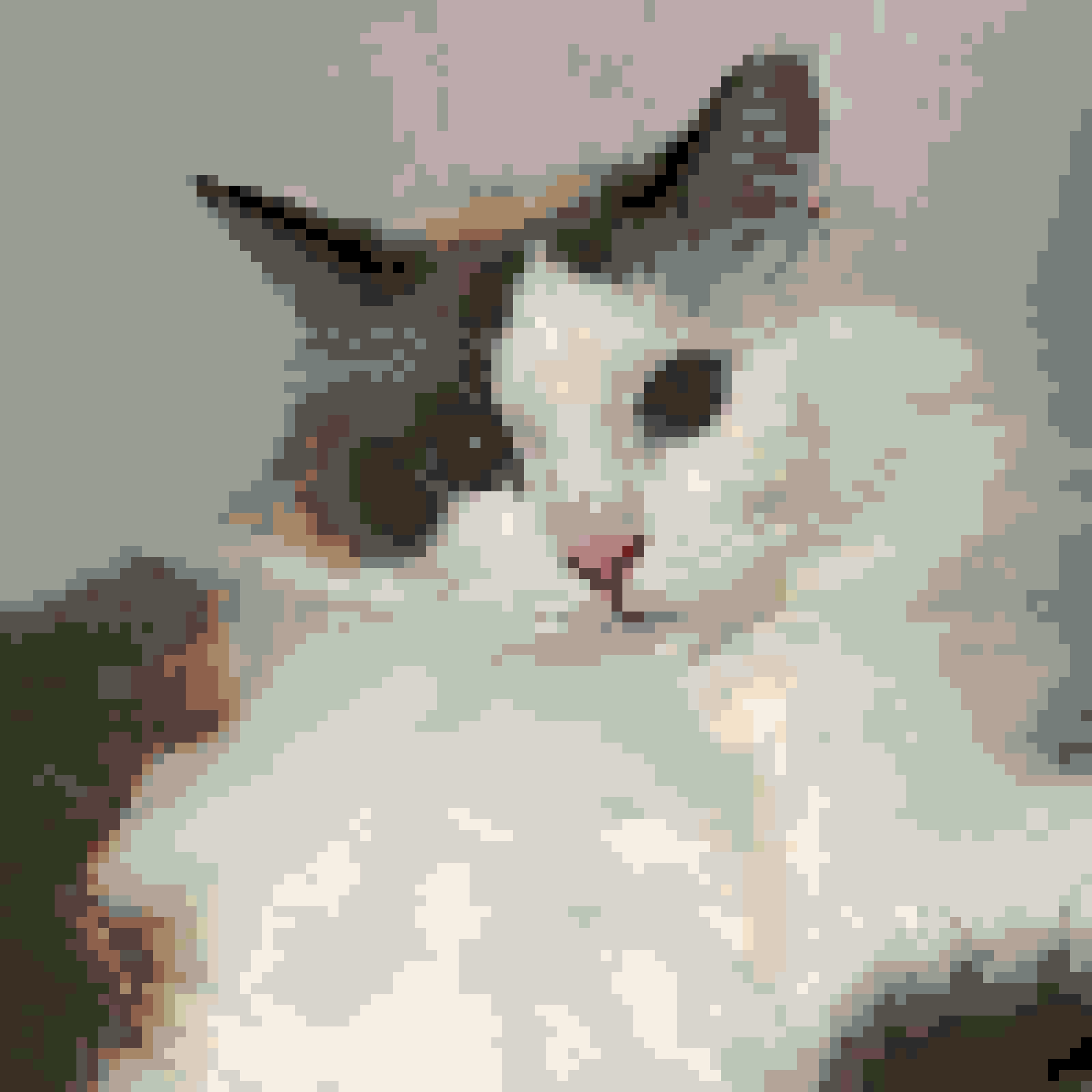 Cute Kitty 3 fuse bead pattern