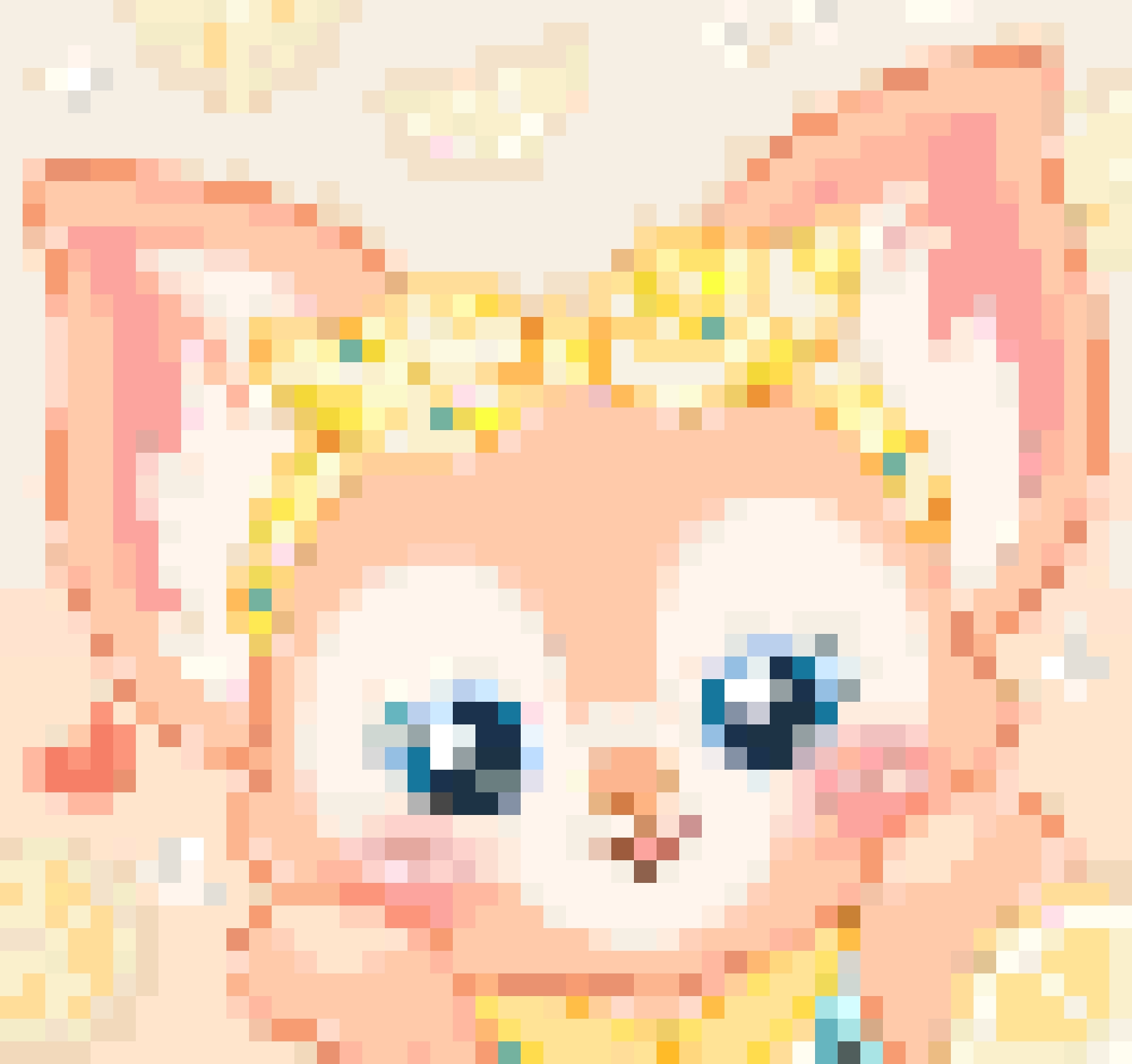 Cute LinaBell fuse bead pattern