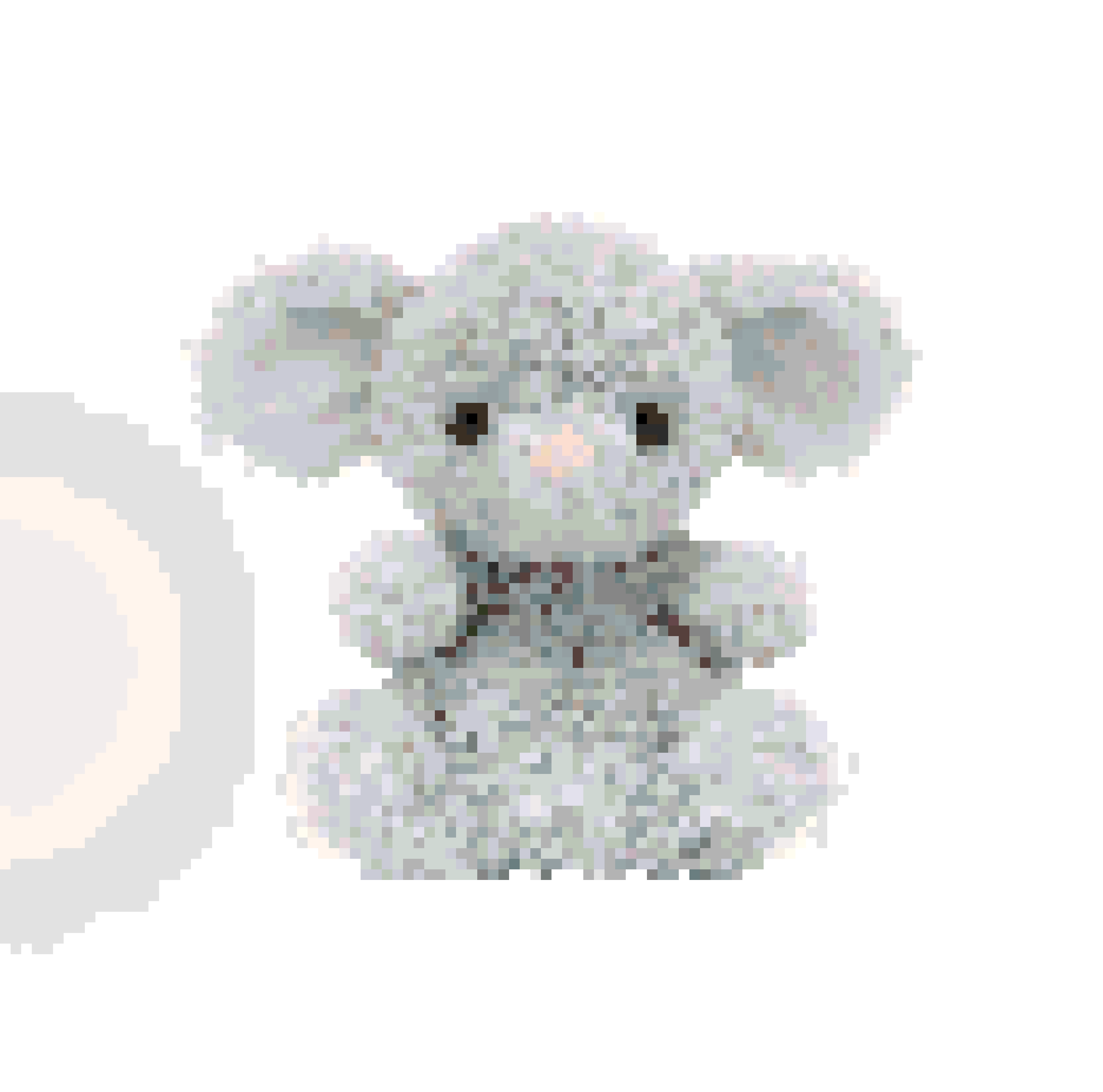 Cute Little Mouse fuse bead pattern