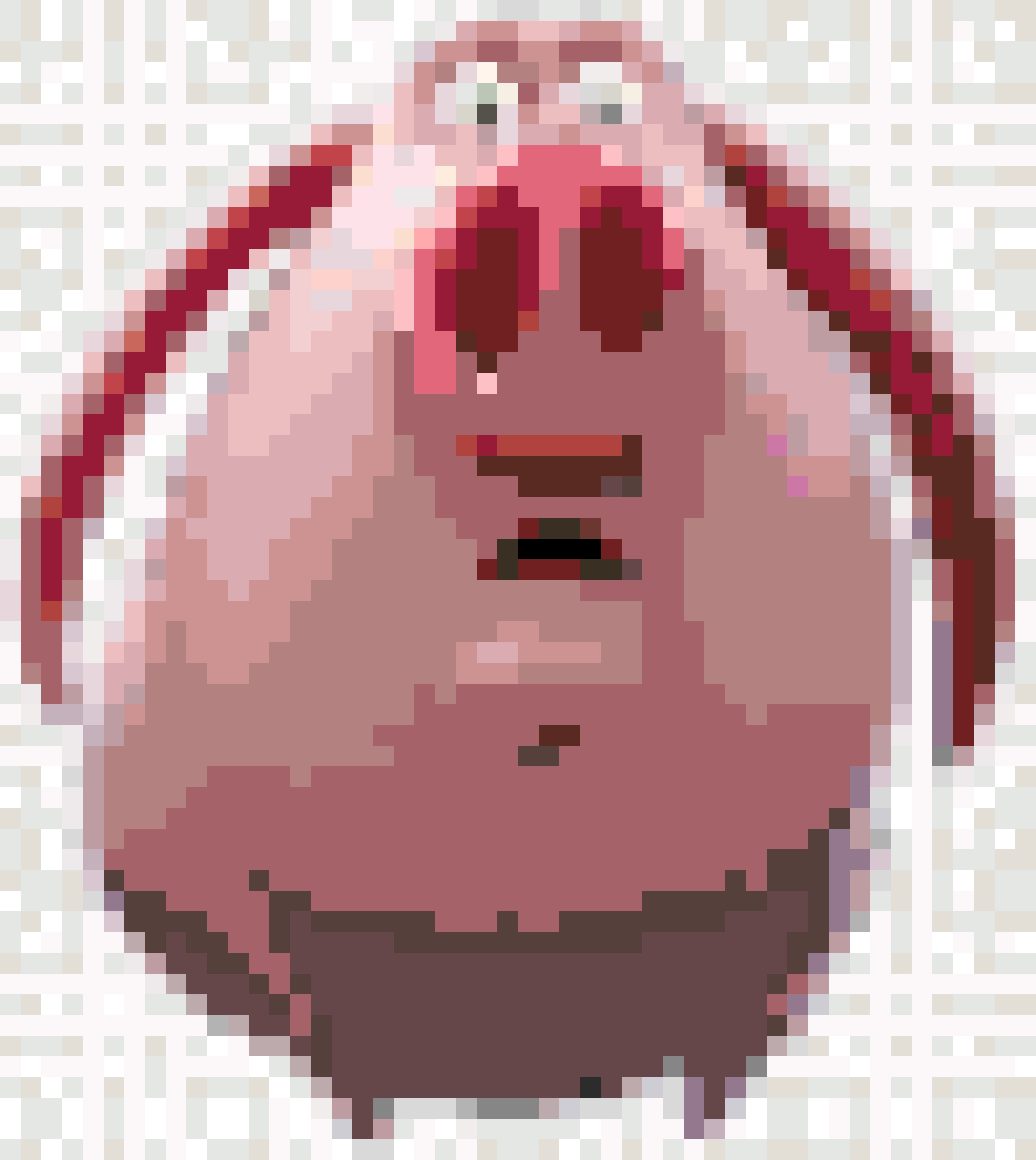 Cute Piggy fuse bead pattern