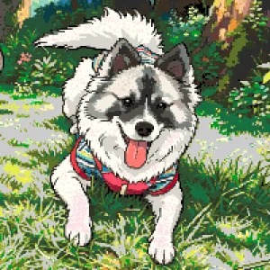Cute Puppy 4 Motif de Perles à Repasser (Imprimable Gratuit)