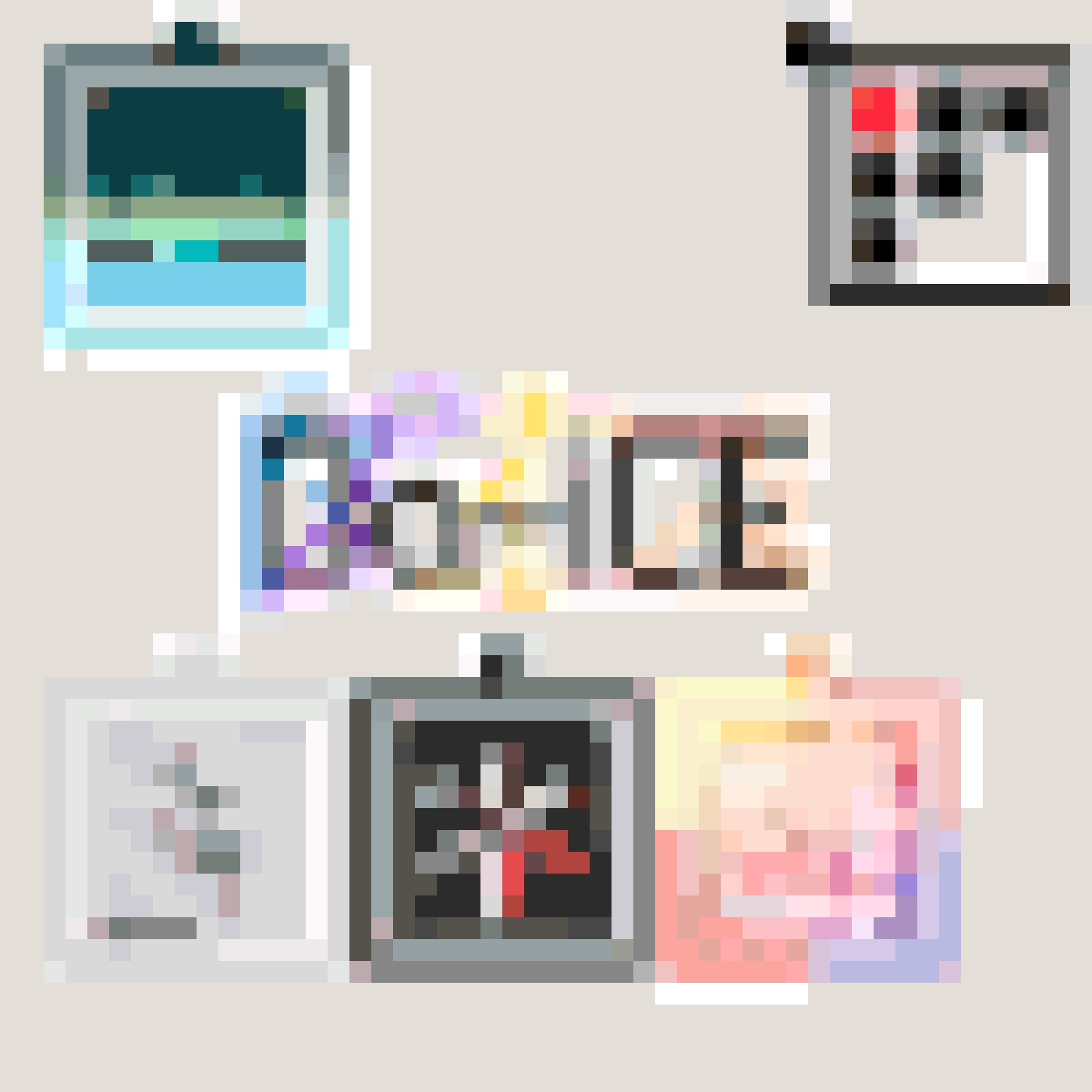 Da-iCE fuse bead pattern