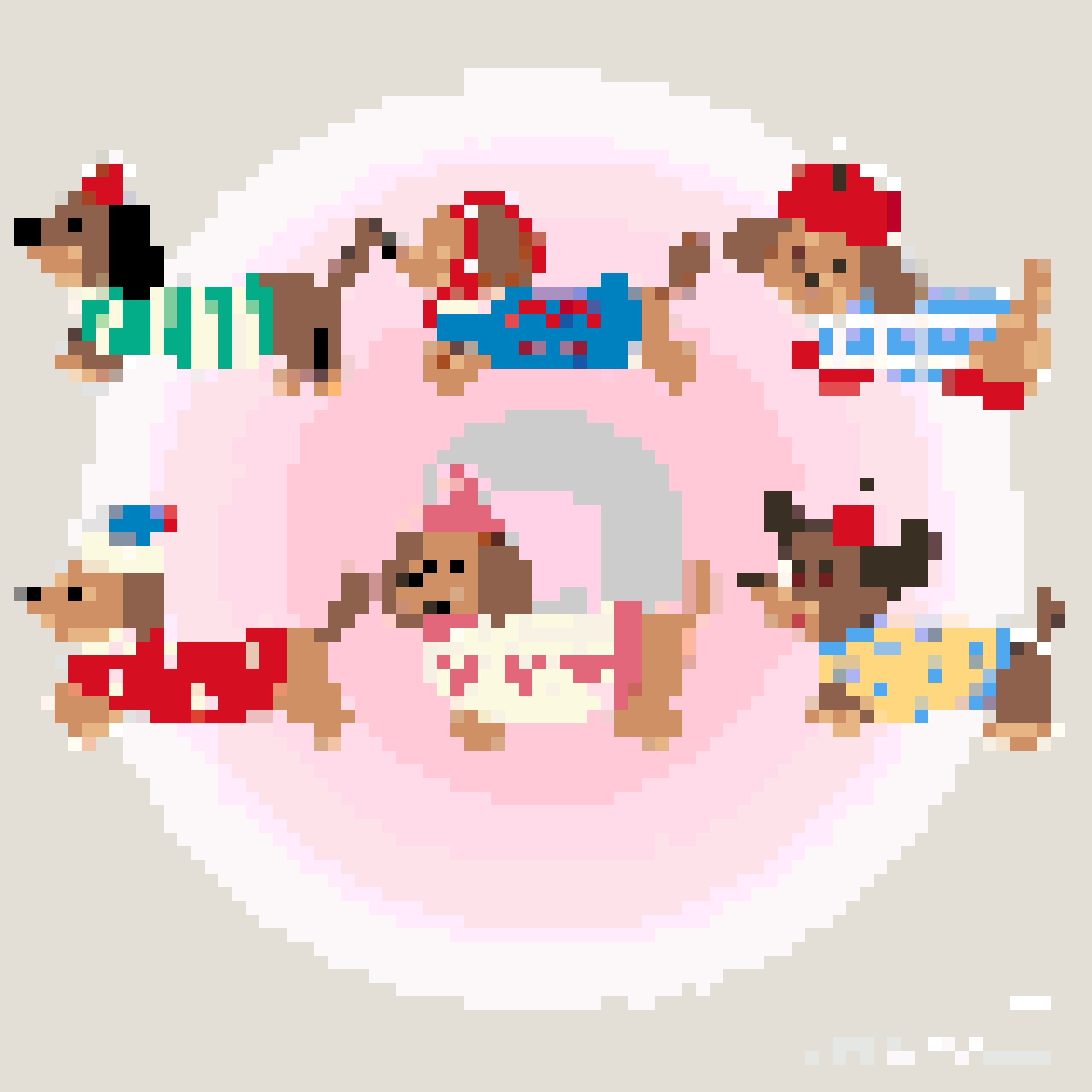 Dachshund 3 fuse bead pattern