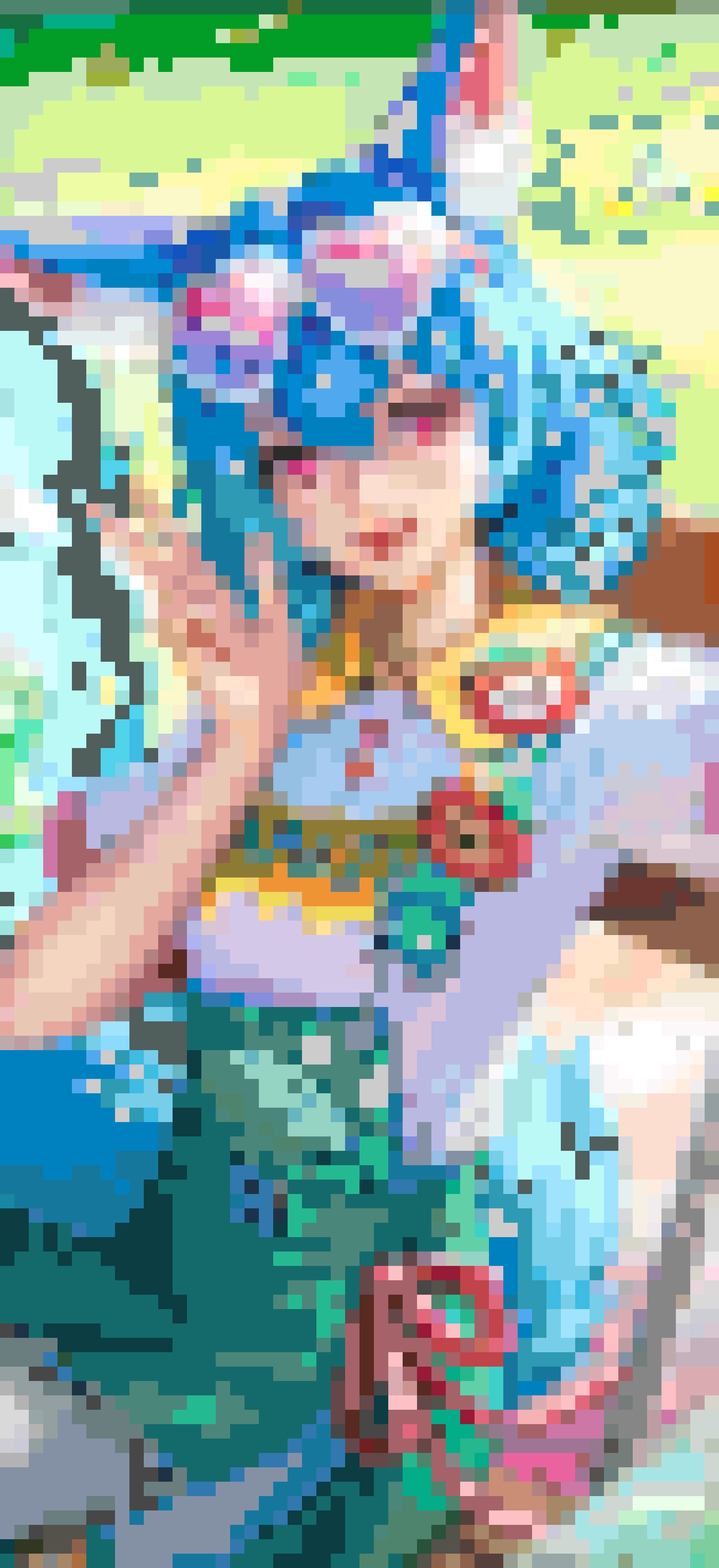 Daji fuse bead pattern